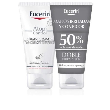 Crema Mani Eucerin AtopiControl 2 Unità di Eucerin, Creme per unghie e mani - Rif: S05101433, Prezzo: 13,25 €, Sconto: %