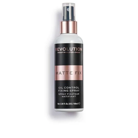 Spray Fixador Revolution Make Up Matte Fix De maquilhagem 100 ml de Revolution Make Up, Acabamento de maquilhagem - Ref: S051...