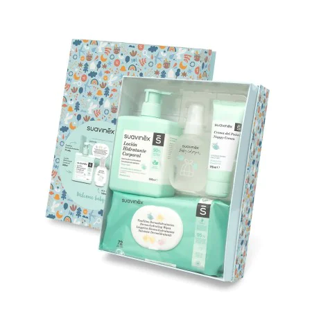 Coffret Bébé Suavinex Bleu (4 Pièces) de Suavinex, Coffrets cadeaux - Réf : S05104957, Prix : 34,75 €, Remise : %