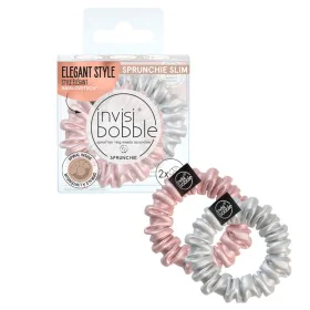 Gomas de Pelo Invisibobble Invisibobble Sprunchie Slim bella chrome Espiral 2 Unidades de Invisibobble, Gomas del pelo - Ref:...