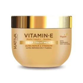 Masque réparateur Kativa Vitamine E (300 ml) de Kativa, Soins et masques - Réf : S05108092, Prix : 10,65 €, Remise : %