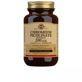 Picolinato de Cromo Solgar 90 Unidades de Solgar, Combinação de multivitaminas e minerais - Ref: S05108379, Preço: 22,76 €, D...