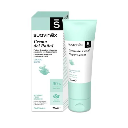 Crème protectrice pour le change Suavinex (75 ml) de Suavinex, Crèmes calmantes - Réf : S05108527, Prix : 10,65 €, Remise : %