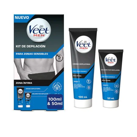 Conjunto para Barbear Veet Men Depilação 2 Peças de Veet, Kits - Ref: S05109453, Preço: 8,51 €, Desconto: %