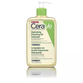 Óleo Hidratante CeraVe Hydrating Foaming Oil Cleanser Espuma Limpador 473 ml de CeraVe, Hidratantes - Ref: S05110482, Preço: ...