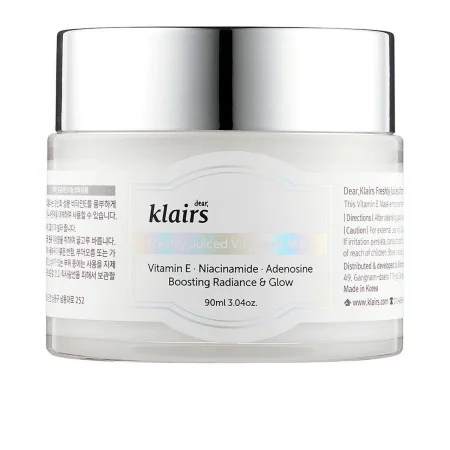 Facial Mask Klairs Freshly Juiced 90 ml by Klairs, Face masks - Ref: S05111865, Price: 26,74 €, Discount: %