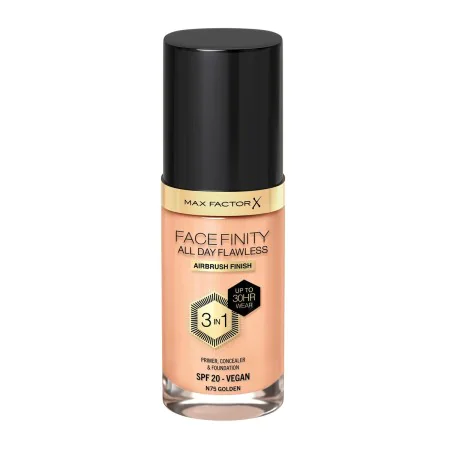 Base de Maquilhagem Cremosa Max Factor Facefinity 3 em 1 Spf 20 Nº 75-golden 30 ml de Max Factor, Bases - Ref: S05112579, Pre...