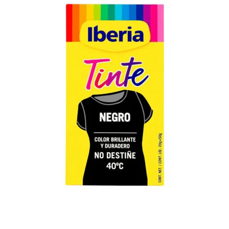 Clothes Dye Tintes Iberia Black 70 g by Tintes Iberia, Fabric Dye - Ref: S05114827, Price: 4,30 €, Discount: %