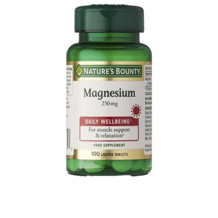 Magnesium Nature's Bounty Magnesio Magnesium 100 Units by Nature's Bounty, Magnesium - Ref: S05118669, Price: 11,34 €, Discou...