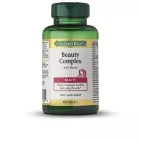 Vitamina B7 Nature's Bounty Beauty Complex Biotina 60 Unidades de Nature's Bounty, Vitamina B - Ref: S05118677, Preço: 12,96 ...