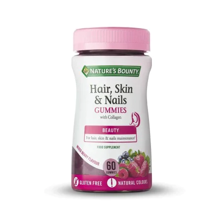 Food Supplement Nature's Bounty Gums Collagen Forest fruits 60 Units by Nature's Bounty, Combination Multivitamins & Minerals...