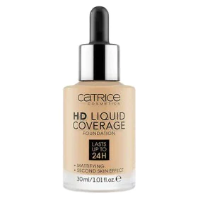 Base de Maquilhagem Fluida Catrice HD Liquid Coverage Nº 032 Nude beige 30 ml de Catrice, Bases - Ref: S05119427, Preço: 10,2...