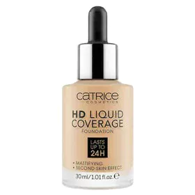 Fluid Makeup Basis Catrice HD Liquid Coverage Nº 032 Nude beige 30 ml von Catrice, Grundierung - Ref: S05119427, Preis: 10,21...