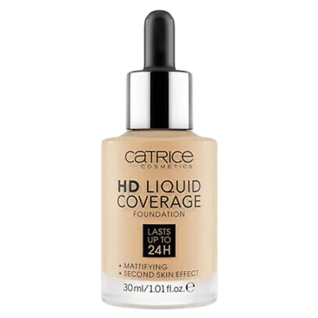 Base de Maquilhagem Fluida Catrice HD Liquid Coverage Nº 032 Nude beige 30 ml de Catrice, Bases - Ref: S05119427, Preço: 10,2...