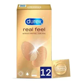 Kondome Durex Real Feel Latexfrei (12 uds) von Durex, Kondome für Männer - Ref: S05120862, Preis: 8,99 €, Rabatt: %