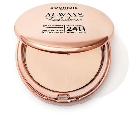 Base de Maquillage en Poudre Bourjois Always Fabulous Nº 100 Rose Ivory Spf 20 7 g de Bourjois, Fonds de teint - Réf : S05121...