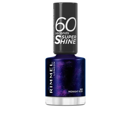 vernis à ongles Rimmel London 60 Seconds Super Shine Nº 563 Midtnight rush 8 ml de Rimmel London, Vernis à ongles - Réf : S05...