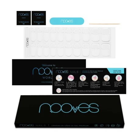 Vernis à ongles Nooves LÁMINAS DE UÑAS DE GEL 20 Pièces de Nooves, Vernis à ongles - Réf : S05125171, Prix : 13,07 €, Remise : %