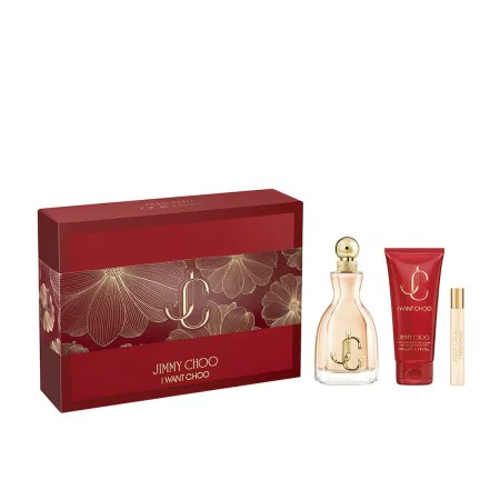 Women's Perfume Set Jimmy Choo I WANT CHOO EDP 3 Pieces by Jimmy Choo, Sets - Ref: S05126524, Price: 74,16 €, Discount: %