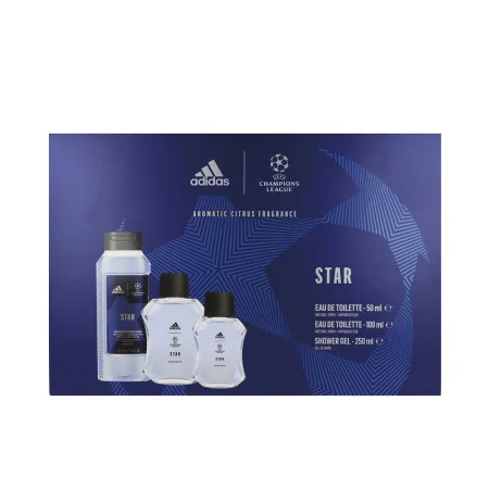 Men's Perfume Set Adidas Uefa Champions League 3 Pieces by Adidas, Sets - Ref: S05127237, Price: 9,63 €, Discount: %