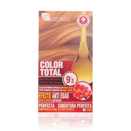 Coloration en Crème N9,3 Azalea Color Total (200 g) (1 Unités) de Azalea, Coloration permanente - Réf : S0542883, Prix : 6,78...