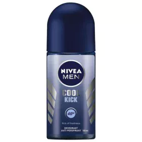 Desodorizante Roll-On Men Cool Kick Nivea (50 ml) de Nivea, Desodorizantes - Ref: S0567115, Preço: 4,67 €, Desconto: %