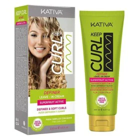 Crema Definizione Ricci Kativa Keep Curl (200 ml) di Kativa, Paste, argille e cere - Rif: S0574464, Prezzo: 11,85 €, Sconto: %