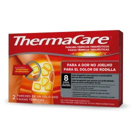 Parches de Calor Corporales Adhesivos Thermacare Rodillas 2 Unidades de Thermacare, Tratamientos de frío y calor - Ref: M0120...