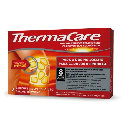 Parches de Calor Corporales Adhesivos Thermacare Rodillas 2 Unidades de Thermacare, Tratamientos de frío y calor - Ref: M0120...