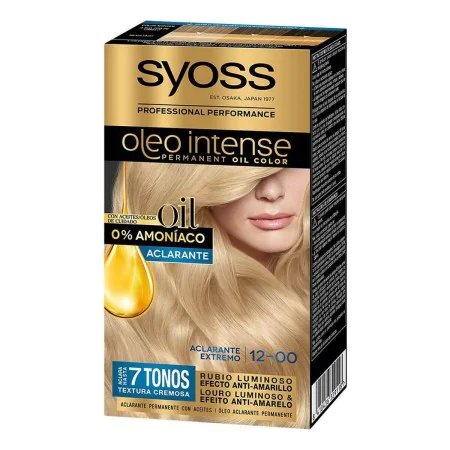 Dye No Ammonia Syoss Olio Intense Nº 12 by Syoss, Hair Mascaras - Ref: S0585361, Price: 6,32 €, Discount: %