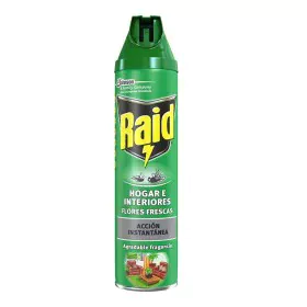 Insecticida Raid Insectos voladores Fresco (600 ml) de Raid, Insecticidas y plaguicidas - Ref: S0585909, Precio: 6,49 €, Desc...