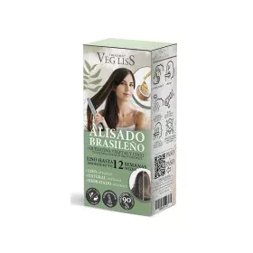 Conjunto de Cabeleireiro Alisamento Brasileiro VegLiss 2 Peças de VegLiss, Produtos alisadores de cabelo - Ref: M0121060, Pre...