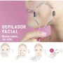 Removedor de pêlos faciais Beter Depilador Facial Aço inoxidável Fúcsia de Beter, Instrumentos para depilação facial - Ref: S...