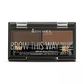 Trucco per Sopracciglia Rimmel London Brow This Way 003-Dark Brown di Rimmel London, Colori e matite per sopracciglia - Rif: ...