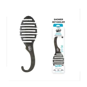 Escova Desembaraçante The Wet Brush Glitter Preto Duche de The Wet Brush, Escovas para cabelo - Ref: M0121159, Preço: 8,31 €,...