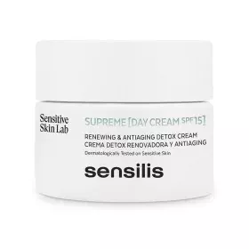 Creme Antienvelhecimento de Dia Sensilis Supreme Spf 15 50 ml de Sensilis, Hidratantes - Ref: S0597561, Preço: 41,42 €, Desco...