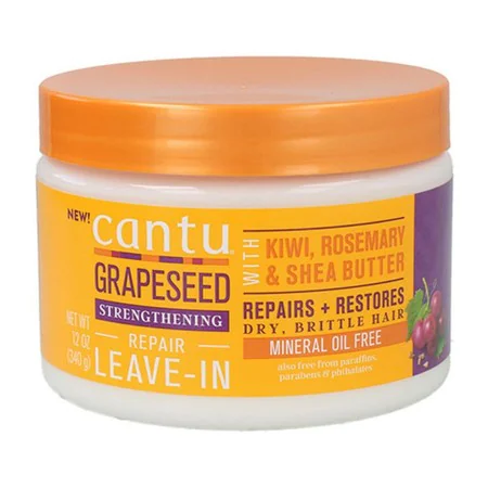 Haarspülung Cantu Grapeseed Leave-In (340 g) von Cantu, Haar- und Kopfhautpflege - Ref: S0598431, Preis: 10,81 €, Rabatt: %