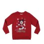 Felpa senza Cappuccio Bambino Mickey Mouse Rosso di Mickey Mouse, Felpe - Rif: S0728720, Prezzo: 9,04 €, Sconto: %