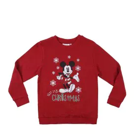 Sweat sans capuche enfant Mickey Mouse Rouge de Mickey Mouse, Sweatshirts - Réf : S0728720, Prix : 9,04 €, Remise : %