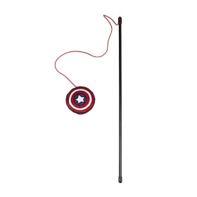 Cat toy Marvel Black Red by Marvel, Feather toys - Ref: S0735124, Price: 5,08 €, Discount: %