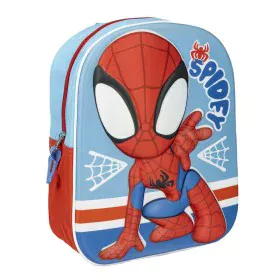 3D Child bag Spidey Blue Red 25 x 31 x 1 cm by Spidey, Children's Backpacks - Ref: S0738670, Price: 9,56 €, Discount: %