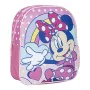 School Bag Minnie Mouse Pink 25 x 30 x 9 cm by Minnie Mouse, Children's Backpacks - Ref: S0740462, Price: 7,47 €, Discount: %