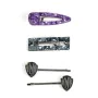 Hair Clips Wednesday 4 Pieces by Wednesday, Hair Pins - Ref: S0740830, Price: 4,22 €, Discount: %