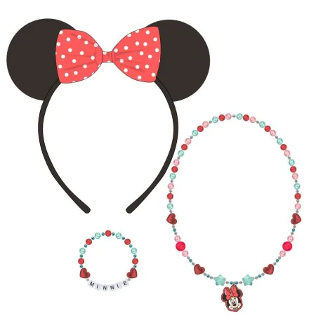 Kit de Joalharia Minnie Mouse Cor de Rosa 3 Peças de Minnie Mouse, Joalharia - Ref: S0741337, Preço: 7,74 €, Desconto: %