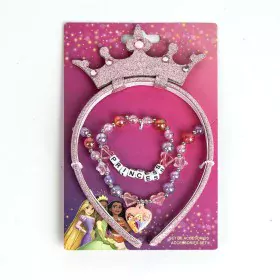 Kit de Joalharia Disney Princess Cor de Rosa 3 Peças de Disney Princess, Joalharia - Ref: S0741342, Preço: 7,74 €, Desconto: %