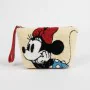 Travel Vanity Case Minnie Mouse Pink 100 % polyester 22 x 14 x 6 cm by Minnie Mouse, Cosmetic Cases - Ref: S0741408, Price: 9...