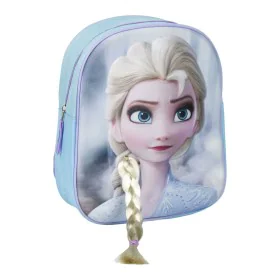 Mochila Escolar Frozen Azul claro 22 x 27 x 1 cm de Frozen, Mochilas infantiles - Ref: S0741447, Precio: 9,56 €, Descuento: %