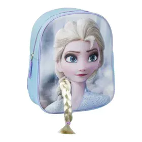 Mochila Escolar Frozen Azul Claro 22 x 27 x 1 cm de Frozen, Mochilas infantis - Ref: S0741447, Preço: 9,56 €, Desconto: %