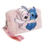 Neceser de Viaje Stitch Rosa 100 % poliéster 17,5 x 10 x 9 cm de Stitch, Neceseres de viaje - Ref: S0741541, Precio: 9,22 €, ...