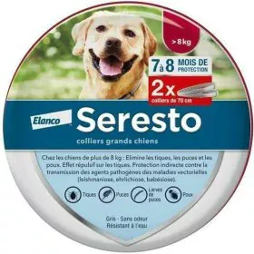 Anti-parasite collar Seresto 70 cm 2 Units by Seresto, Anti-flea and lice collars - Ref: S0800029, Price: 110,04 €, Discount: %